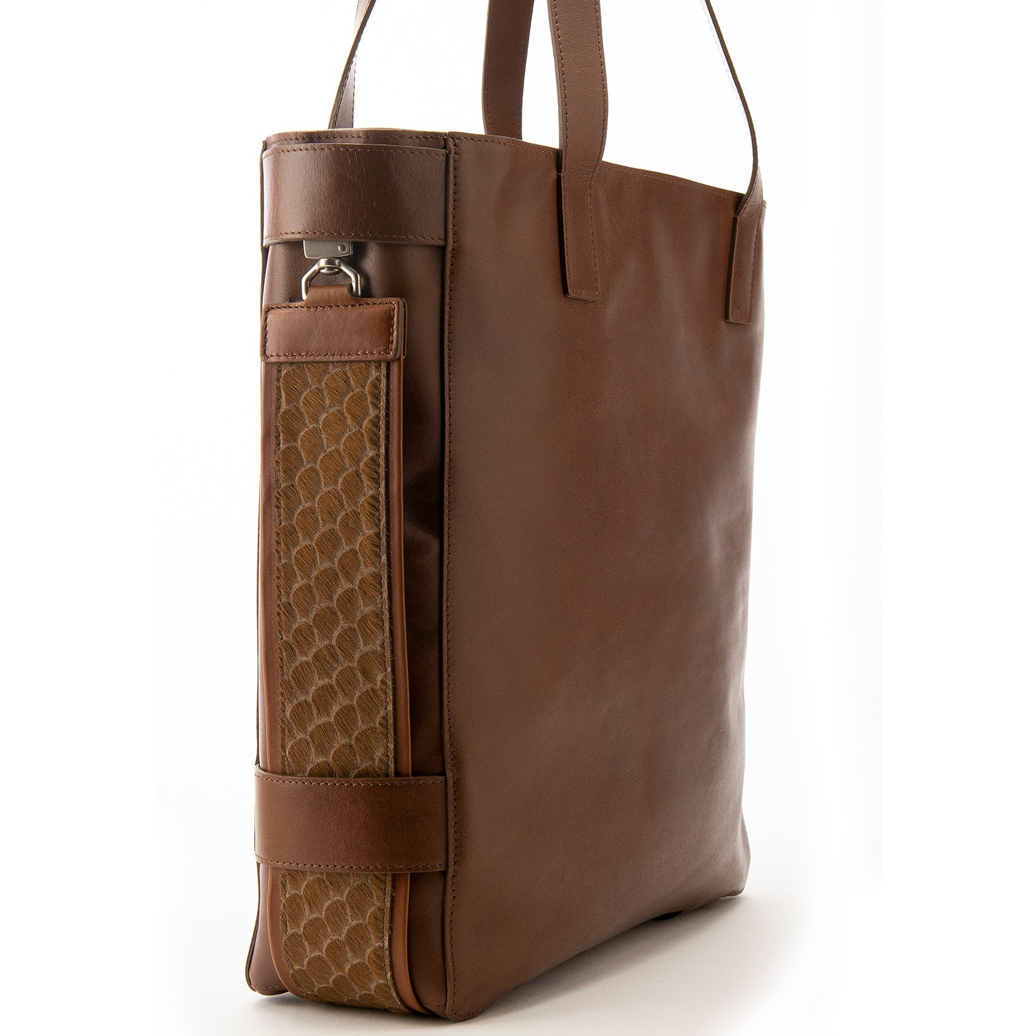 Brown Leather Terra Tote
