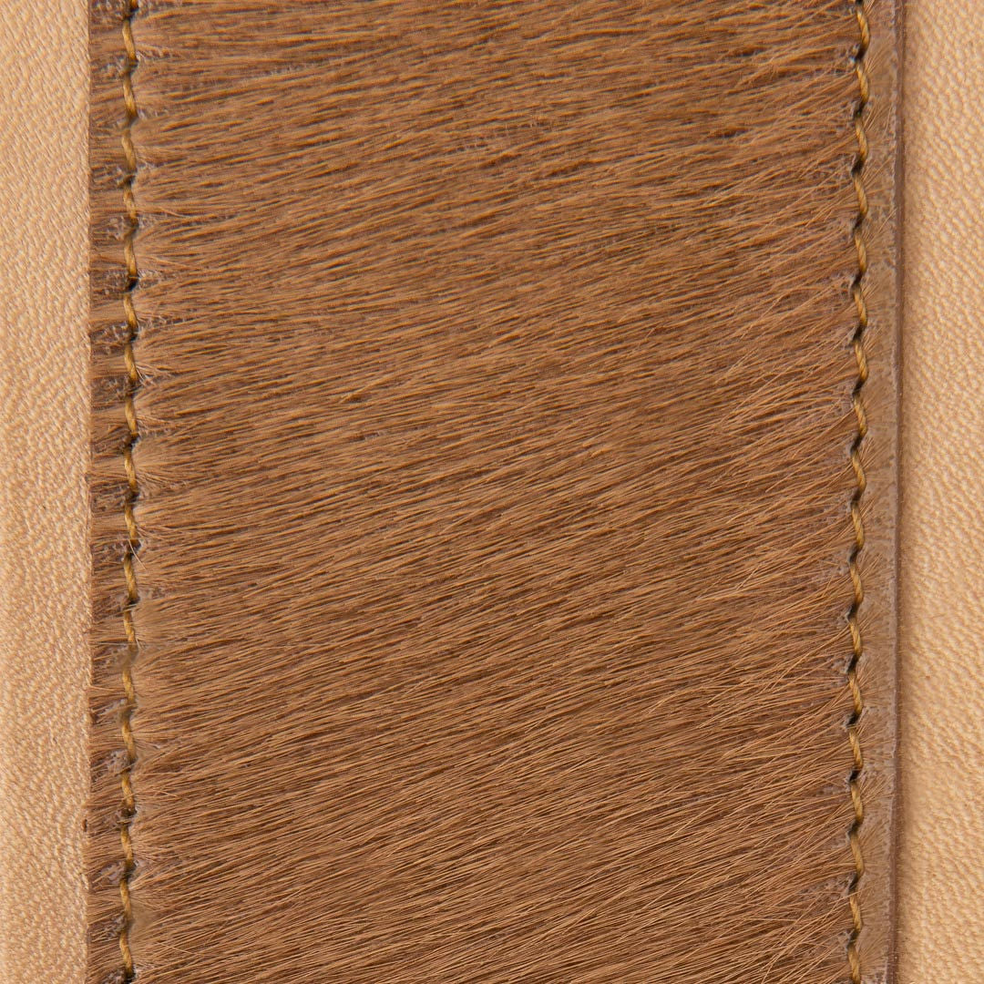 Taupe Hair on Hide Signature Strap