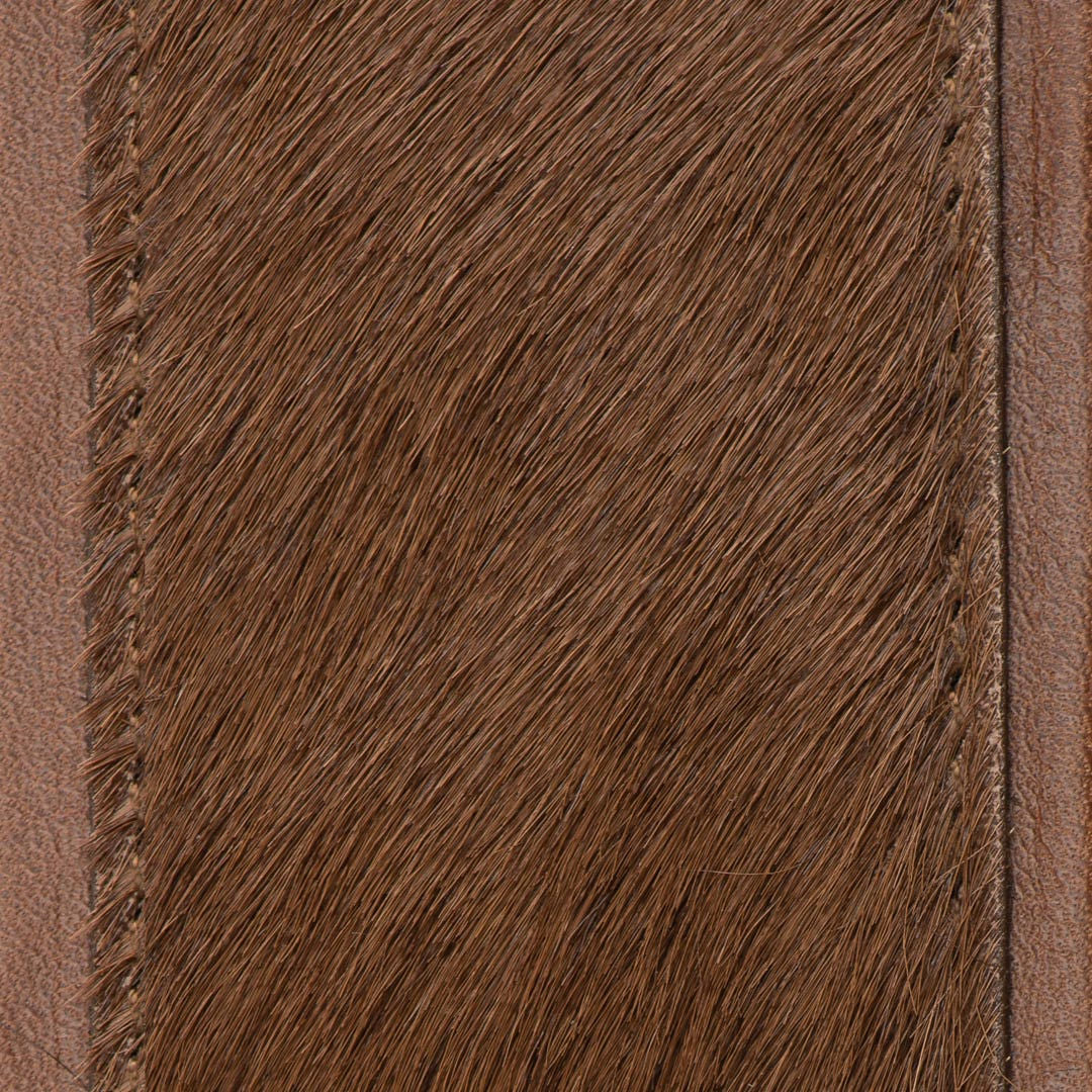 Brown Hair on Hide Signature Strap