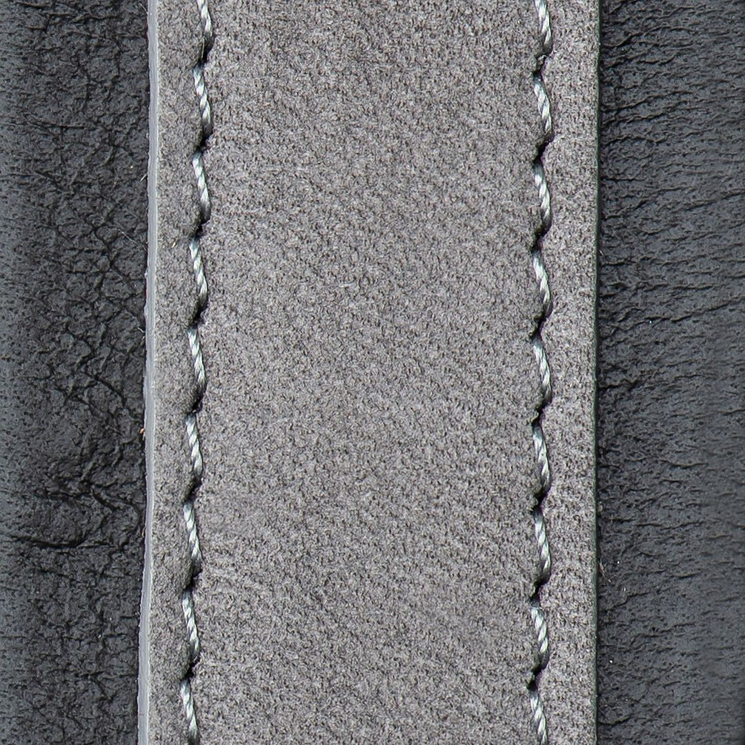 Black Grey Nubuck Convertible Strap