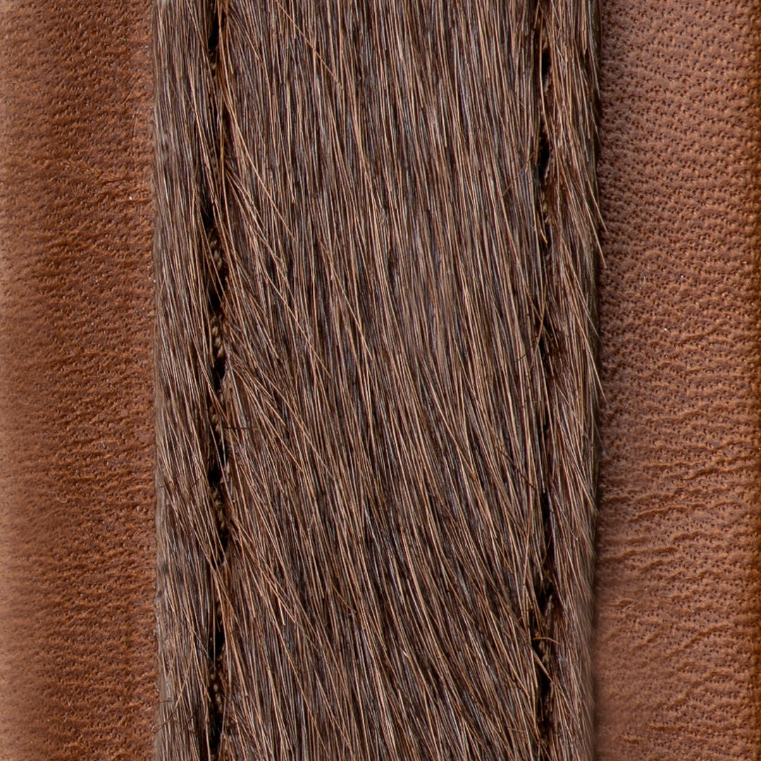 Brown Hair on Hide Signature Thin Strap
